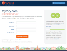 Tablet Screenshot of mytory.com